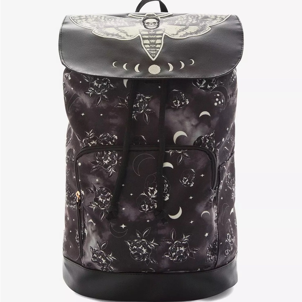 Death Moth Celestial Slouch Backpack‎ Hot Topic